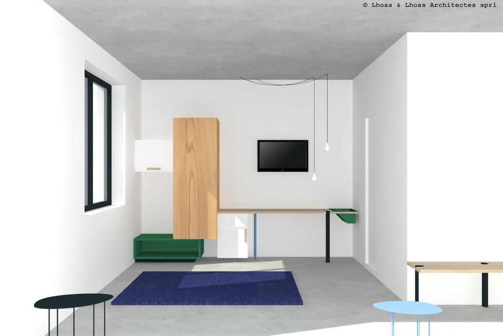 Hotel Belvue Sint-Jans-Molenbeek ห้อง รูปภาพ