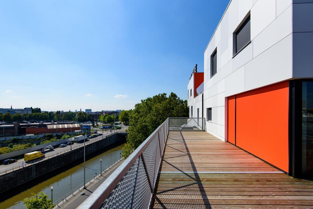 Hotel Belvue Sint-Jans-Molenbeek ภายนอก รูปภาพ